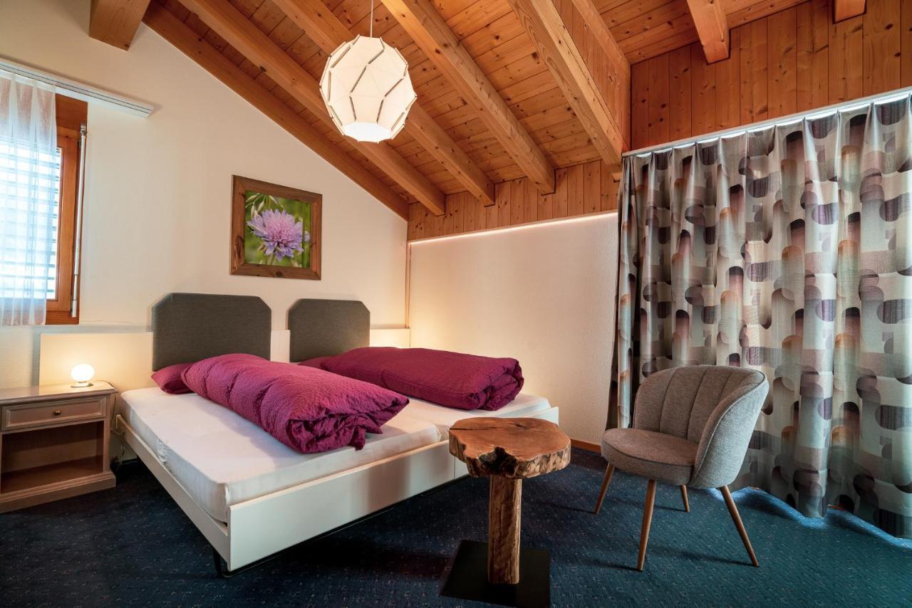 Kulinarik & Geniesser Hotel Strauss Fiesch Luaran gambar